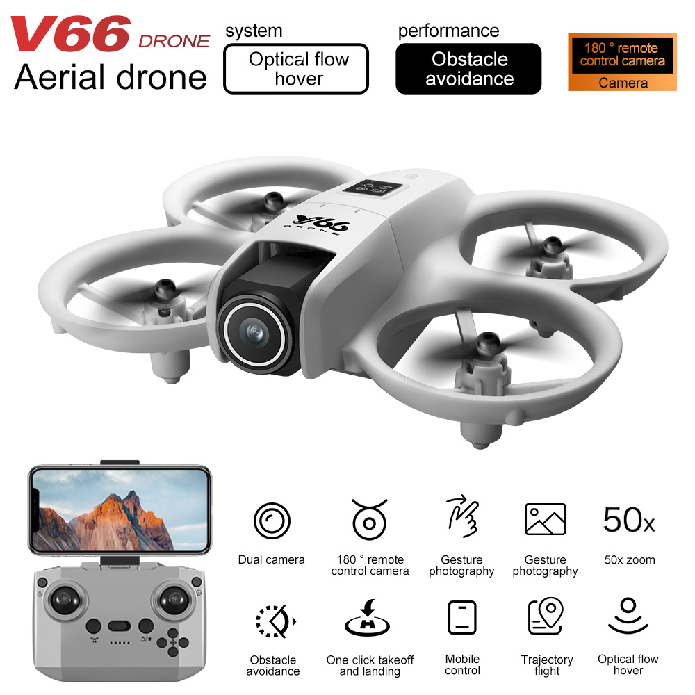 New V66 Mini Drone HD Camera 4 - đánh giá và giá Rc Helicopter Charger