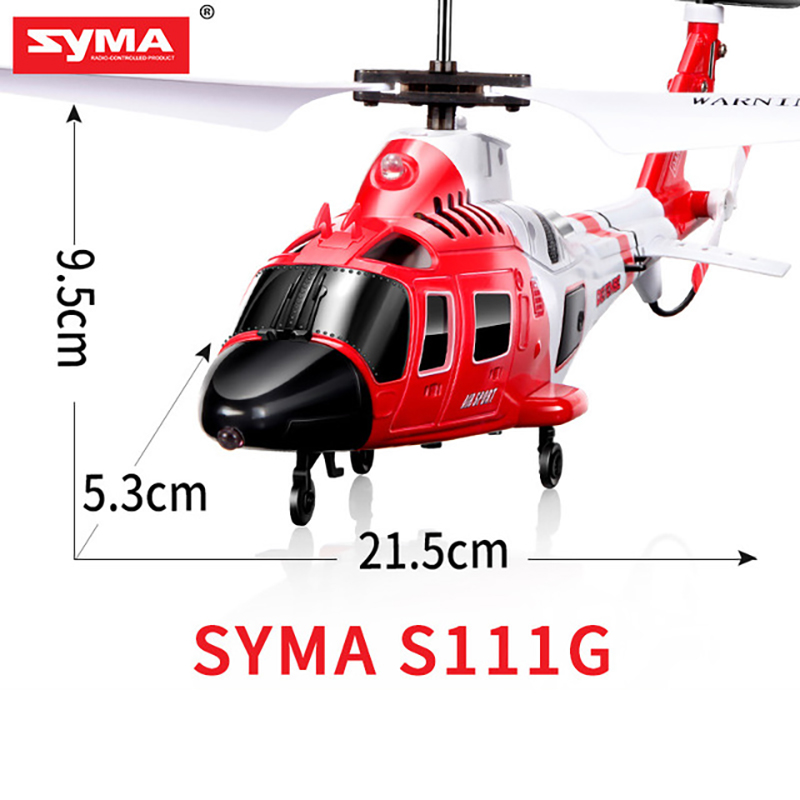 Original SYMA S111G 3.5CH mili - đánh giá và giá Rc Helicopter Large