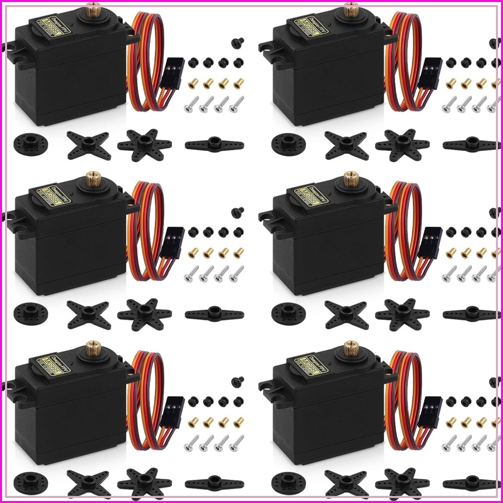 6pcs MG995 55G Micro Servo Mot - đánh giá và giá Rc Helicopter Mini