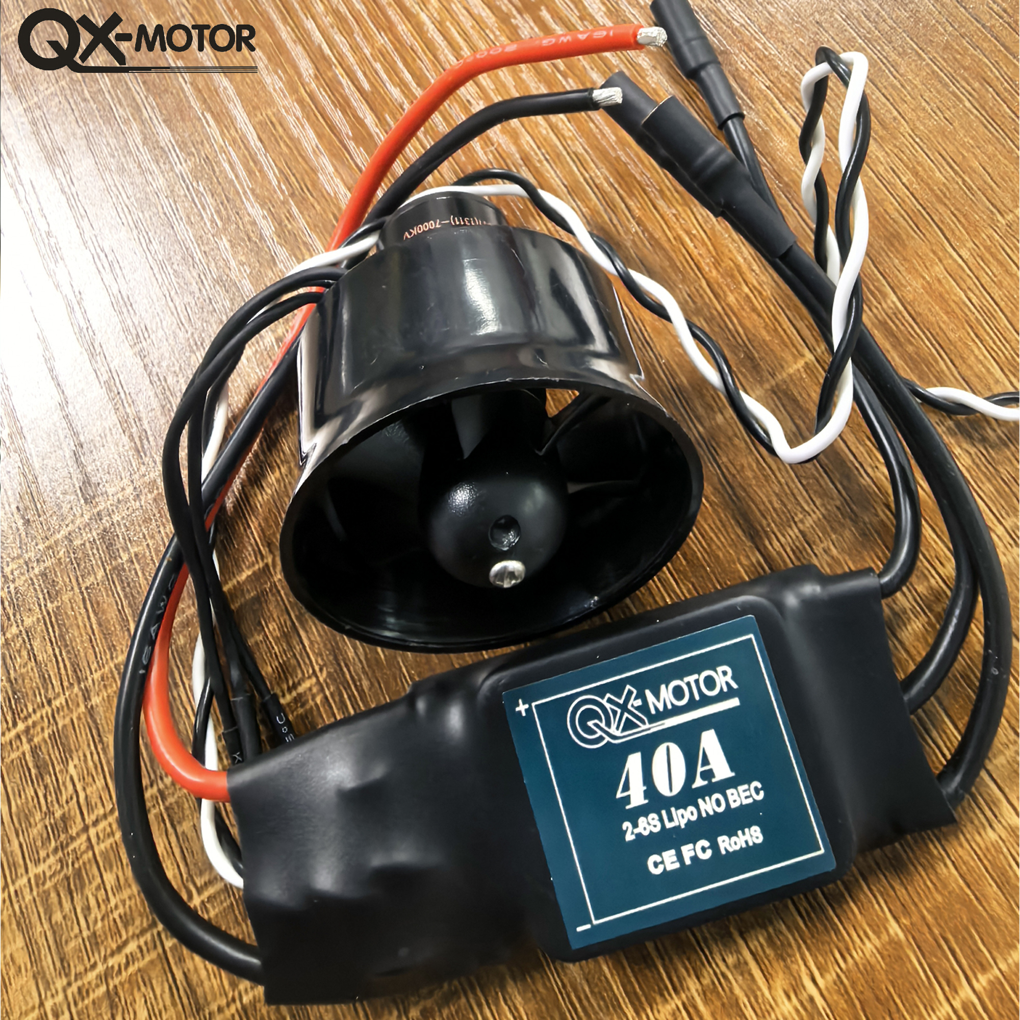 QX-MOTOR 30mm EDF 6 Blades fan - đánh giá và giá Rc Helicopter Blade