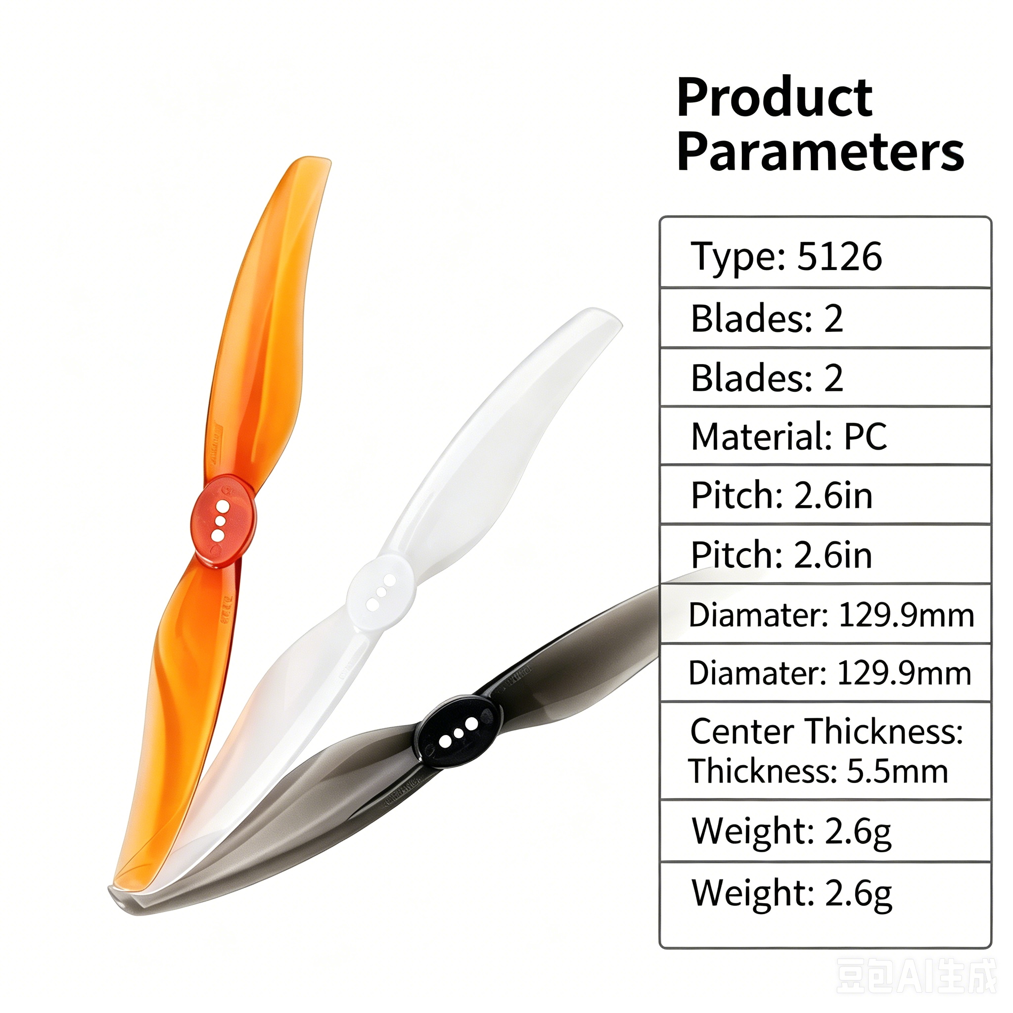 NEW 6-16Pairs /12-32pcs Gemfan - đánh giá và giá Rc Helicopter Parts