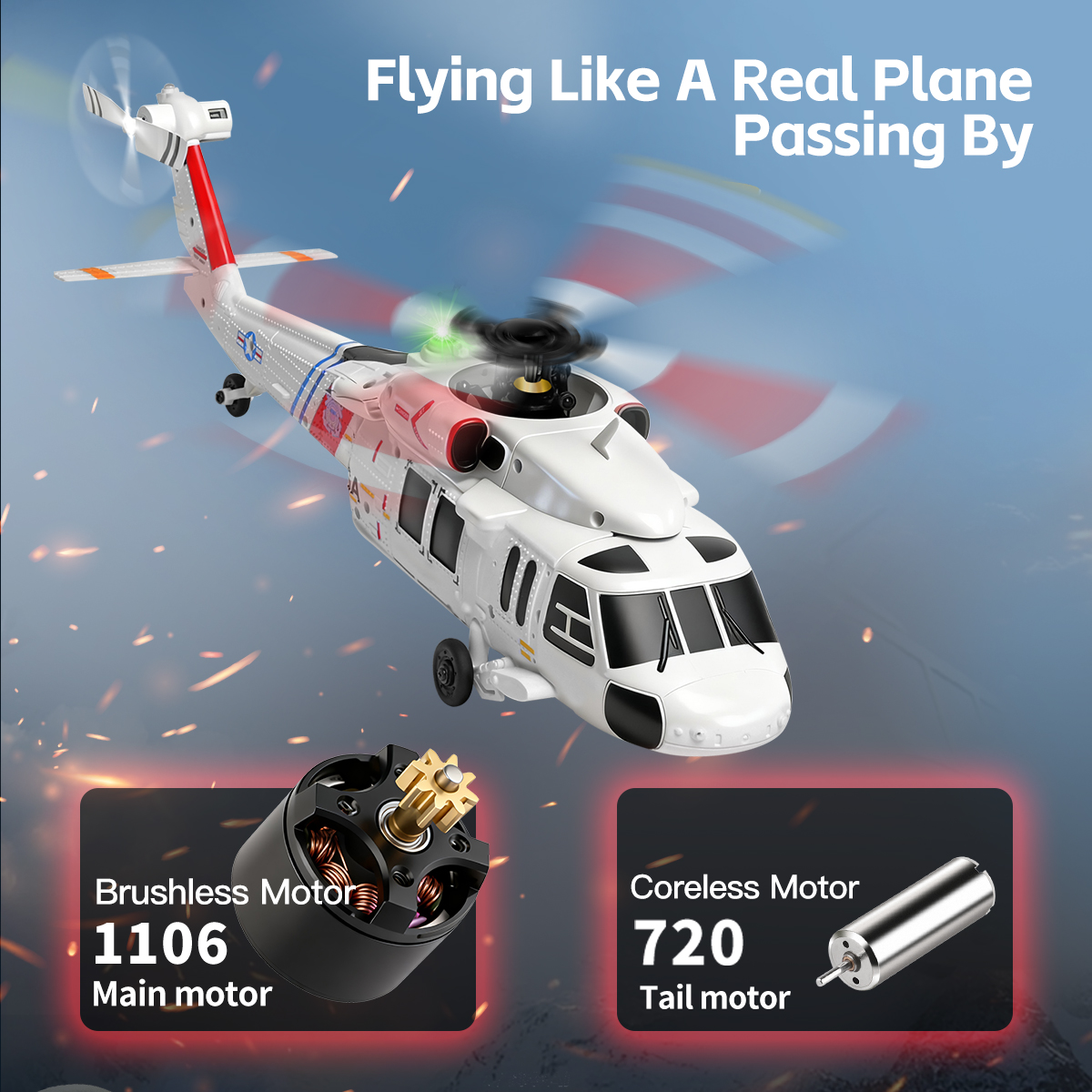 WLtoys K170 K270 UH-60L Brushl - đánh giá và giá Rc Helicopter Gyro