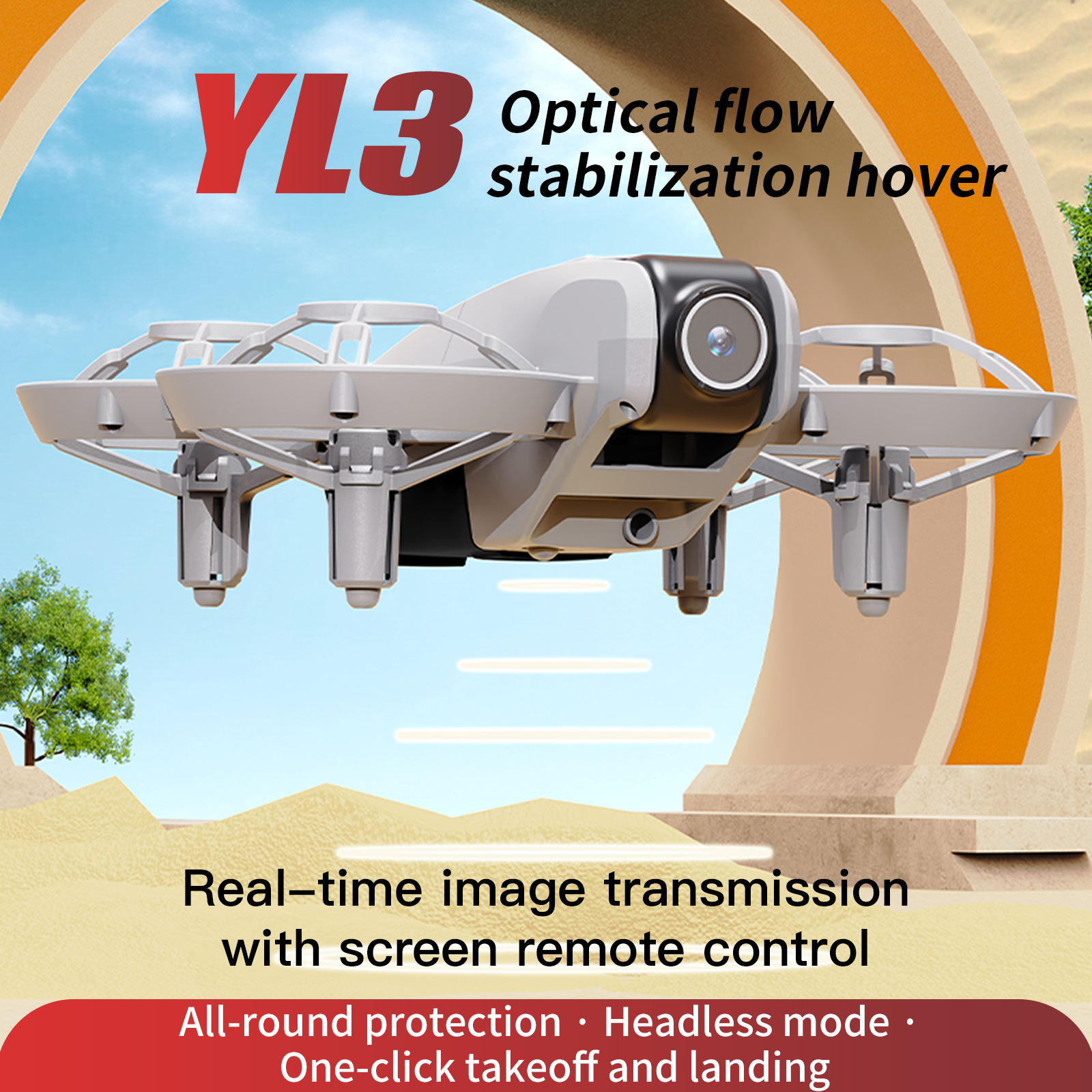 YL3 Remote-Controlled Drone wi - đánh giá và giá Rc Helicopter Case