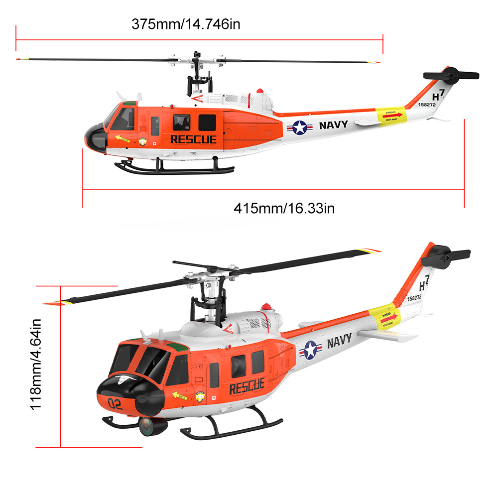 YUXIANG RC Helicopte F07H UH-1 - đánh giá và giá Rc Helicopter Gyro