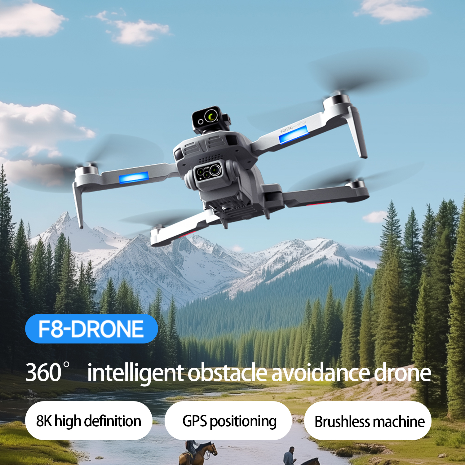 F8 MAX GPS Drone Professional  - đánh giá và giá Rc Helicopter Electric