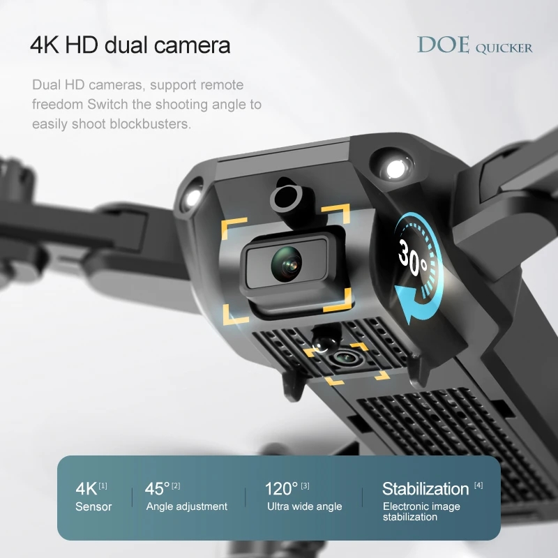 New 4DRC V23 Mini Drone 4K Pro - đánh giá và giá Rc Helicopter Electric