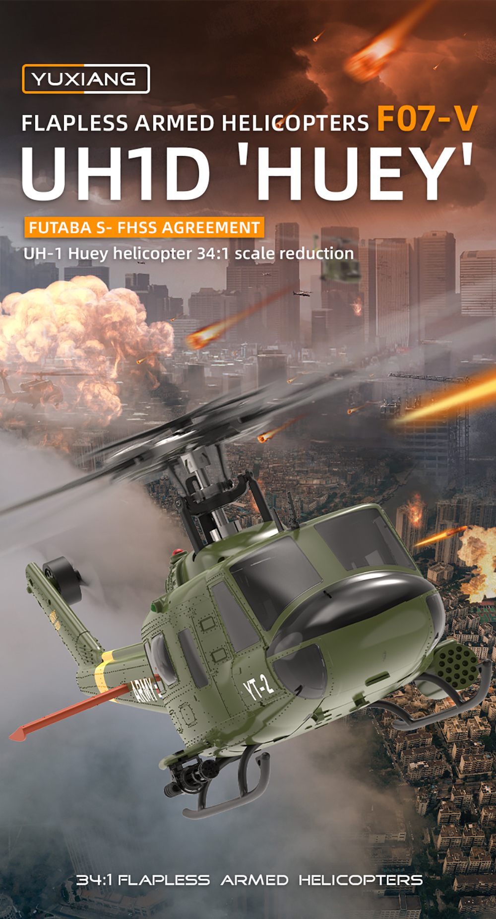 New YUXIANG RC Helicopter F07- - đánh giá và giá Rc Helicopter Gyro