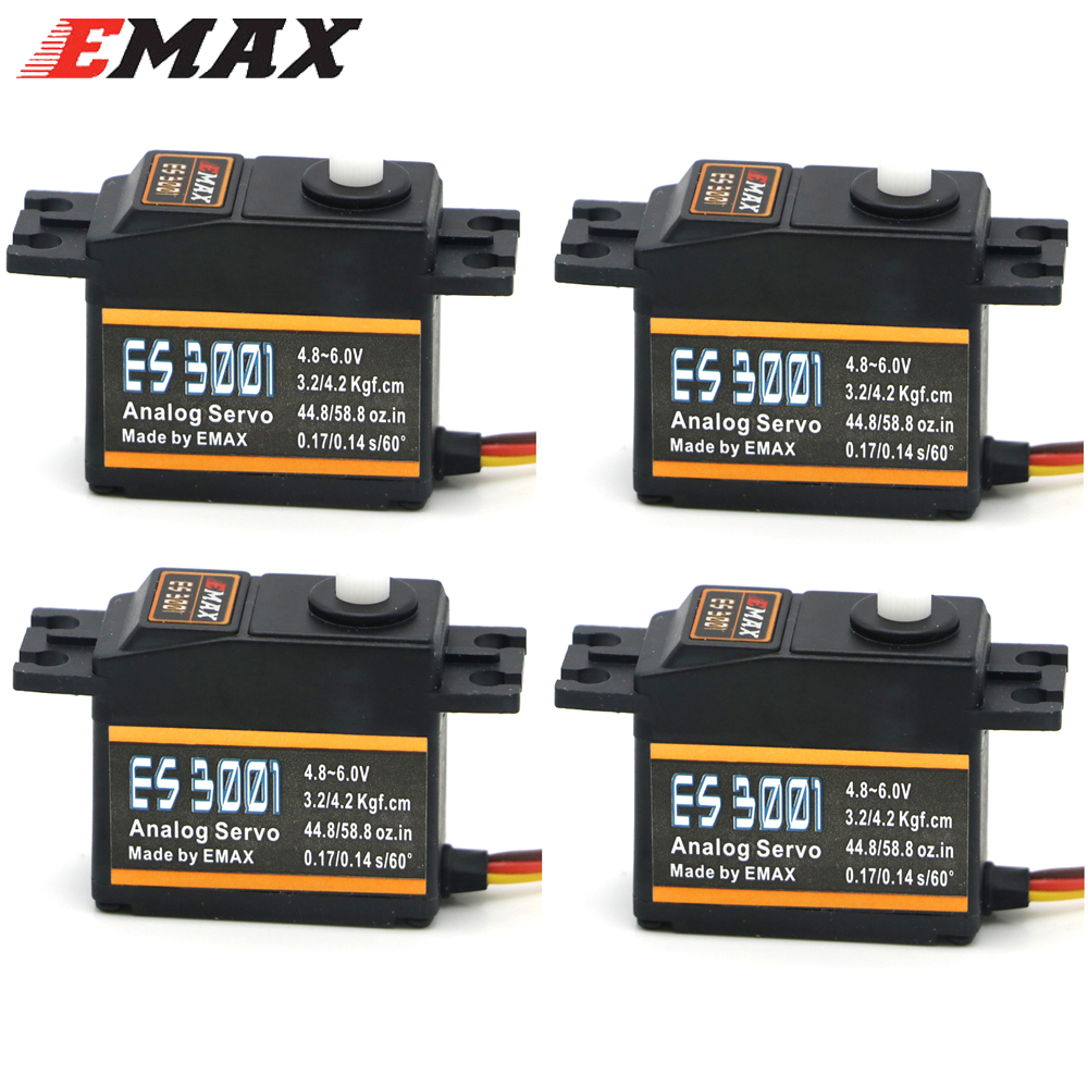 1/4PCS EMAX ES3001 4.8-6.0V 37 - đánh giá và giá Rc Helicopter Parts